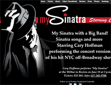 Tablet Screenshot of mysinatra.com